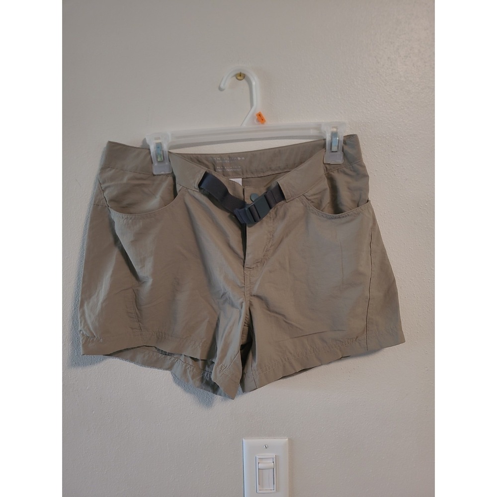 COLUMBIA Sandy River Women Small Tusk Nylon Regular Fit Belted Cargo Shorts